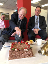 Bill Sheat - cutting cake website
